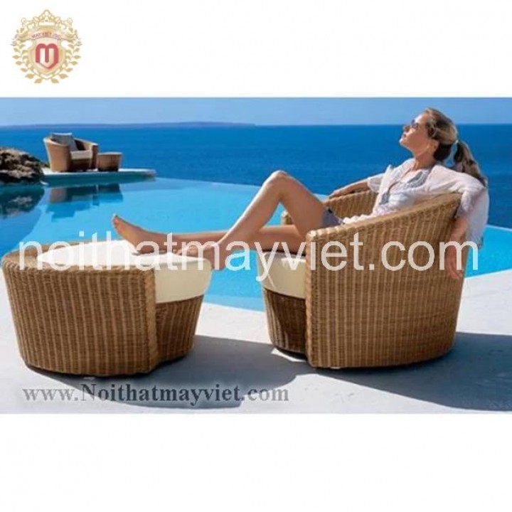 Giường Nằm Mây Tre GNMT017